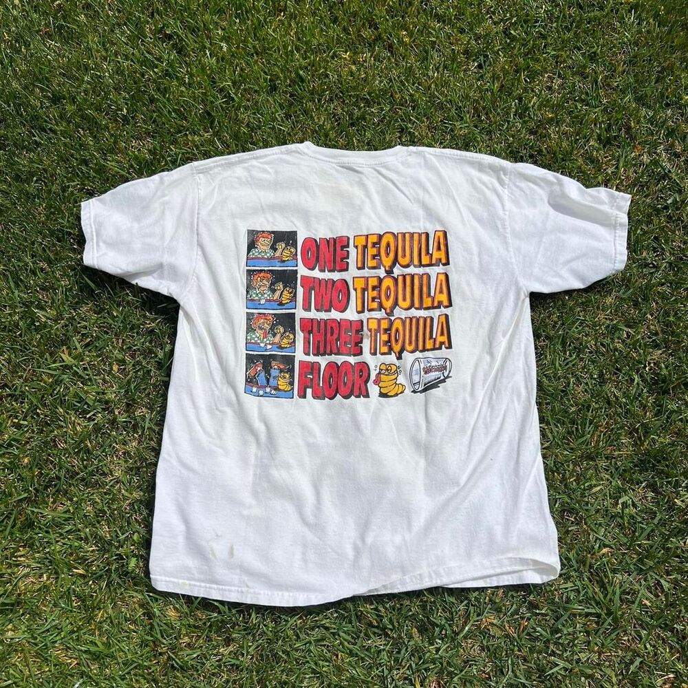 One Tequila floor y2k Line Dancing Funny tee men’s size XL